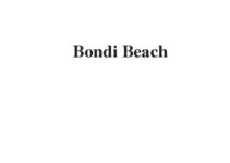 (2023) Bondi Beach | IELTS Reading Practice Test
