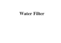 (Update 2022)  Water Filter | IELTS Reading Practice Test