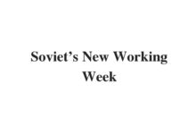 (Update 2022) Soviet’s New Working Week | IELTS Reading Practice Test