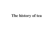 (Update 2022) The history of tea | IELTS Reading Practice Test