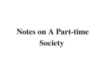 (Update 2024) Notes on A Part-time Society  | IELTS Listening Part 1 Free