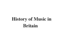 (Update 2022) History of Music in Britain  | IELTS Listening Part 4 Free