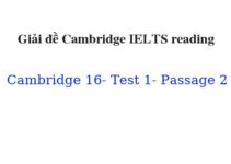 (Update 2023) Giải đề Cambridge IELTS 16 Reading Test 1 Passage 2 Free