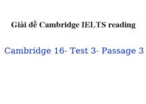 (Update 2023) Giải đề Cambridge IELTS 16 Reading Test 3 Passage 3 Free