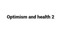 (Update 2023) Optimism and Health 2  | IELTS Reading Practice Test Free