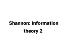 (Update 2023) Shannon: information theory 2 | IELTS Reading Practice Test Free