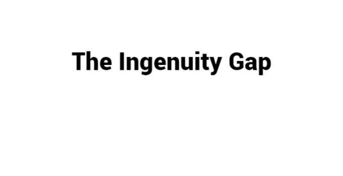 (Update 2023) The Ingenuity Gap | IELTS Reading Practice Test Free
