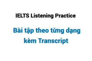 IELTS Listening Practice