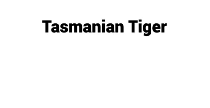 (Update 2024) Tasmanian Tiger | IELTS Reading Practice Test Free