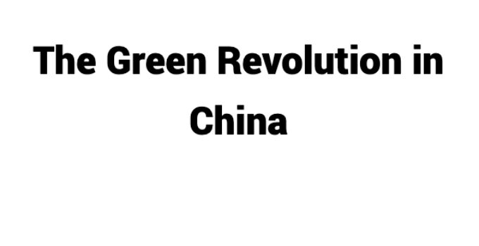 (Update 2023) The Green Revolution in China | IELTS Reading Practice Test Free