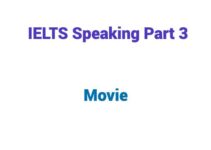 IELTS Speaking Part 3 Topic Movie
