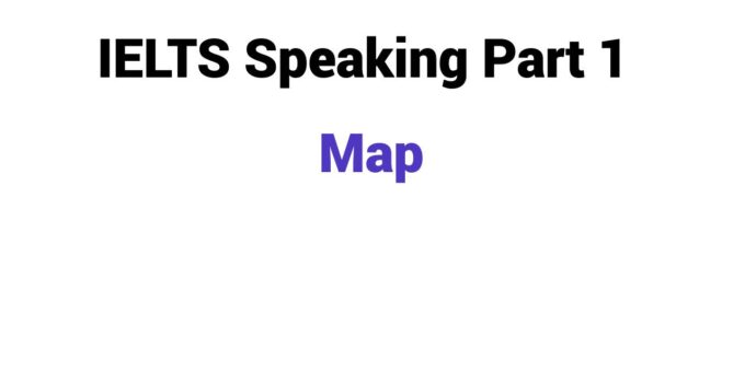 (2023) IELTS Speaking Part 1 Topic Map
